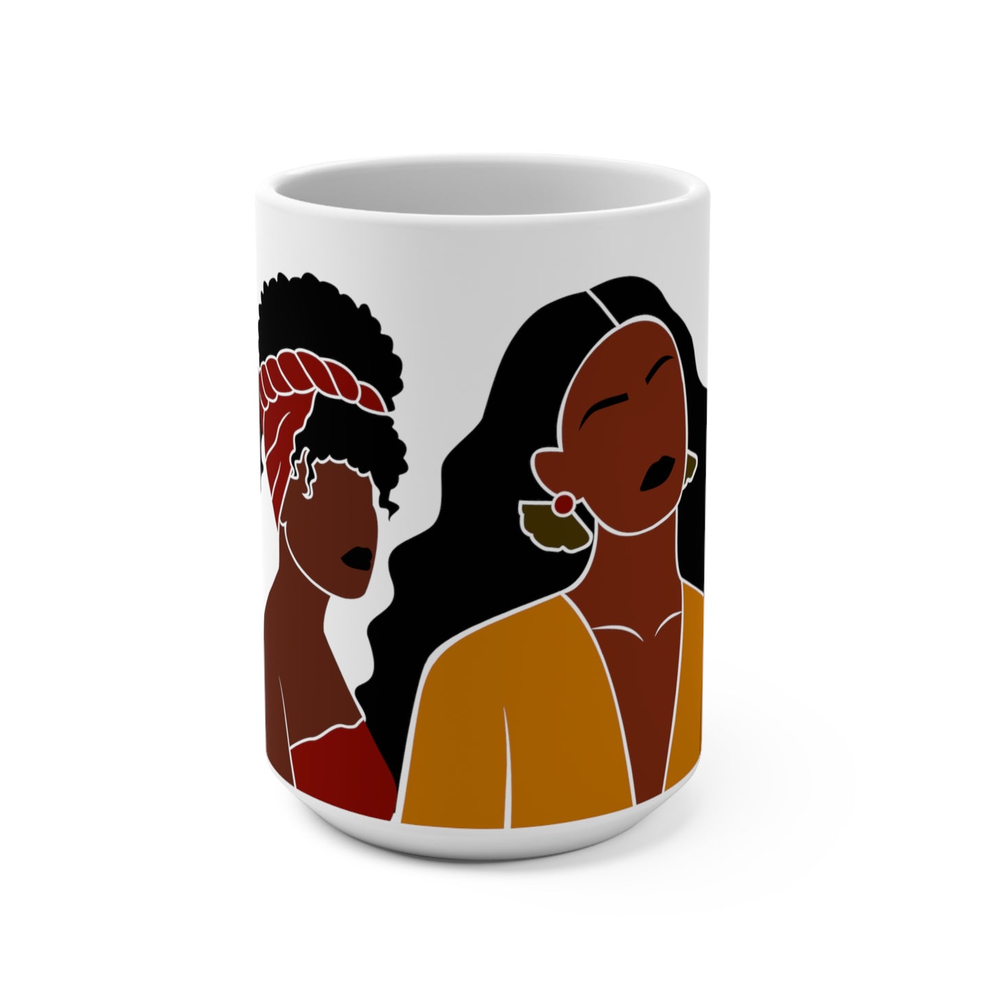Melanin Queens African American Mug 15oz