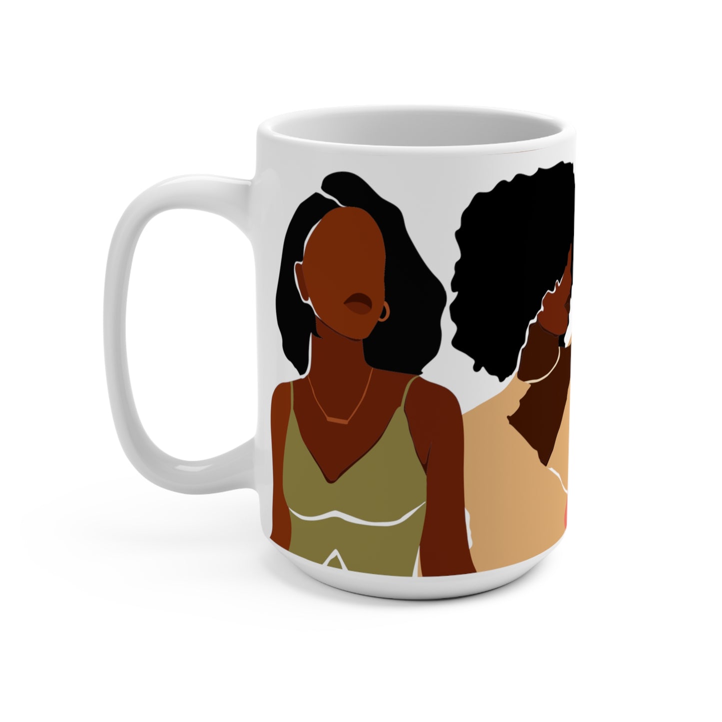 Melanin Women African American Mug 15oz