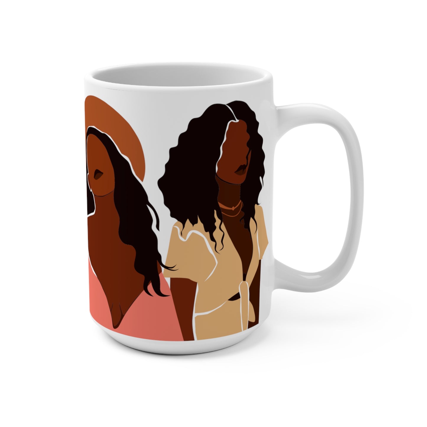 Melanin Women African American Mug 15oz
