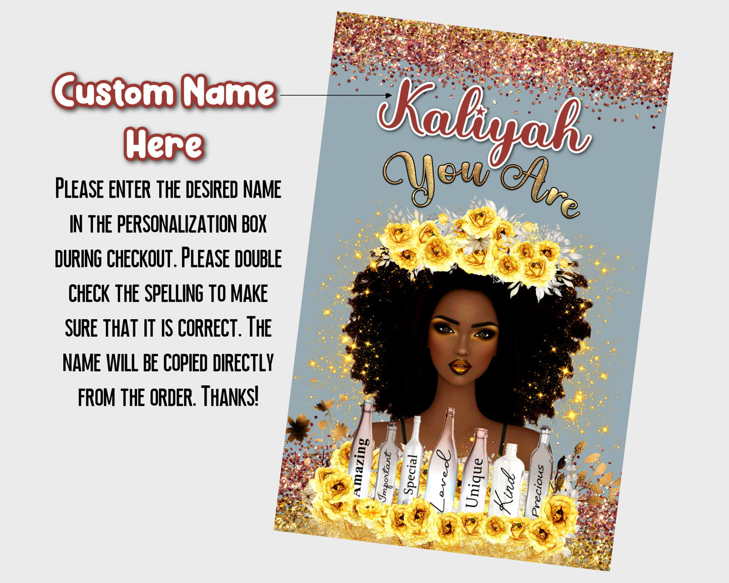Personalized All Occasion, Black Greeting Cards