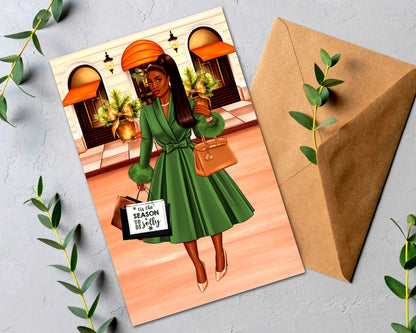 Black Christmas Cards